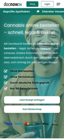 Dieselbe Seite auf dem Handy